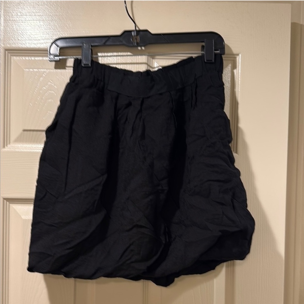 BCBGMaxAzria Women’s Black Bubble Skirt High Waist Size S